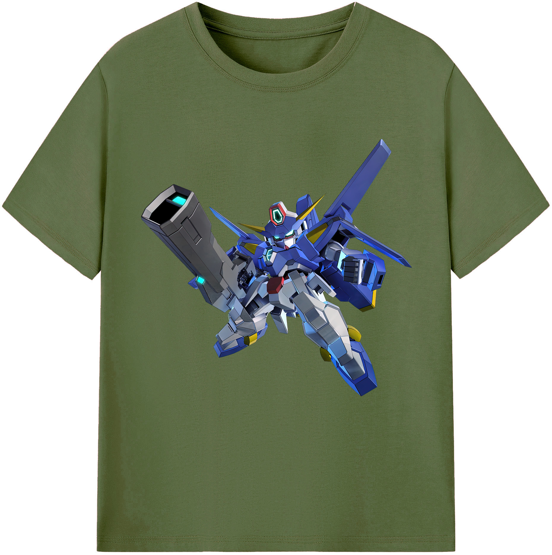 （画像用） 機動戦士ガンダム Mobile Suit Gundam 綿100％半袖Tシャツ（フロントプリント）